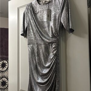 Elegant Silver Dress